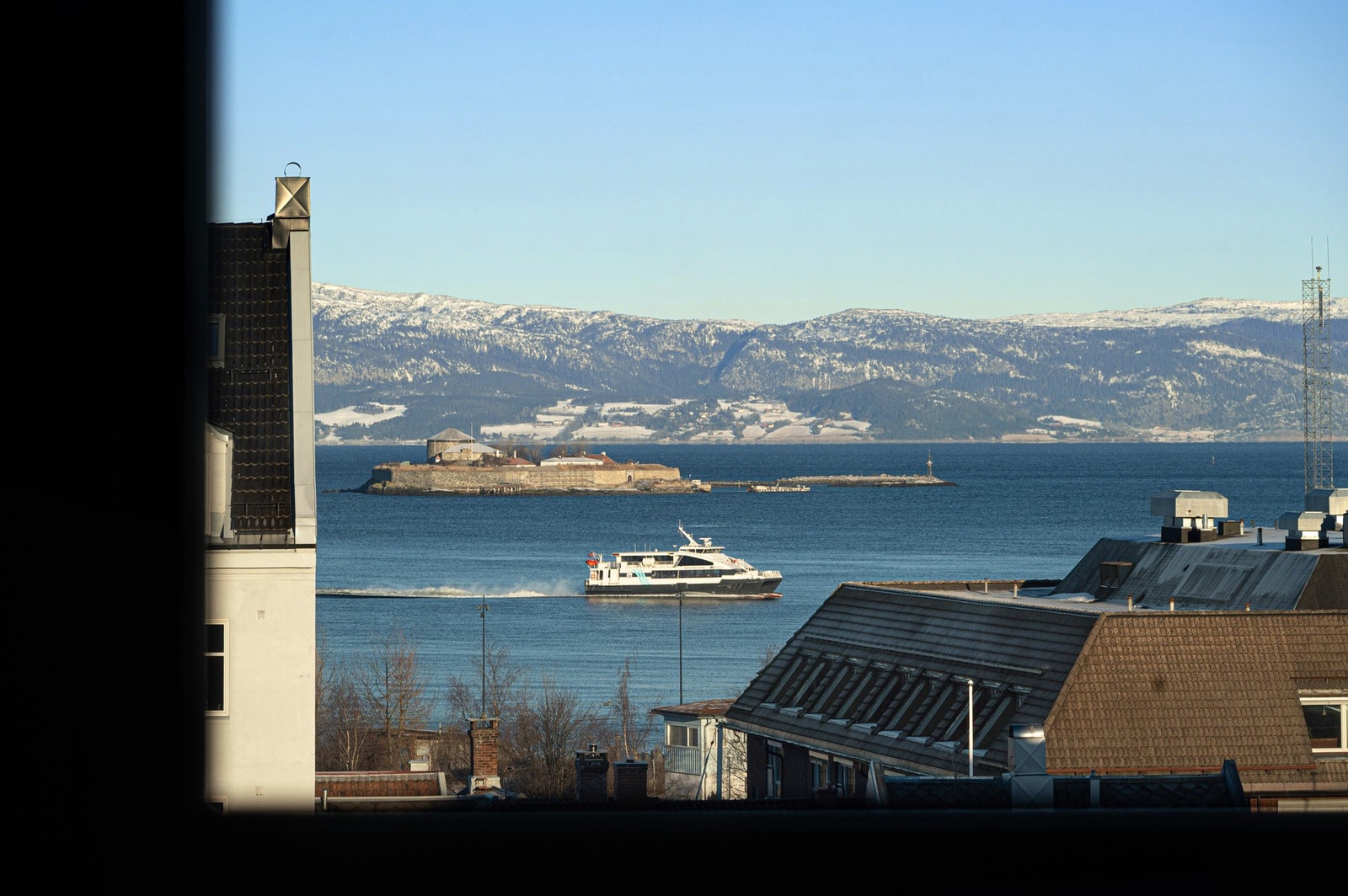 Utsiktsbilde. Galleribilde