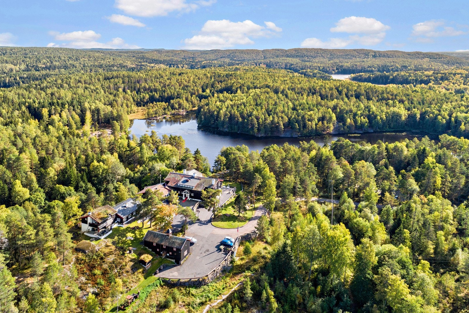 Østmarksetra og Ulsrudvannet Galleribilde