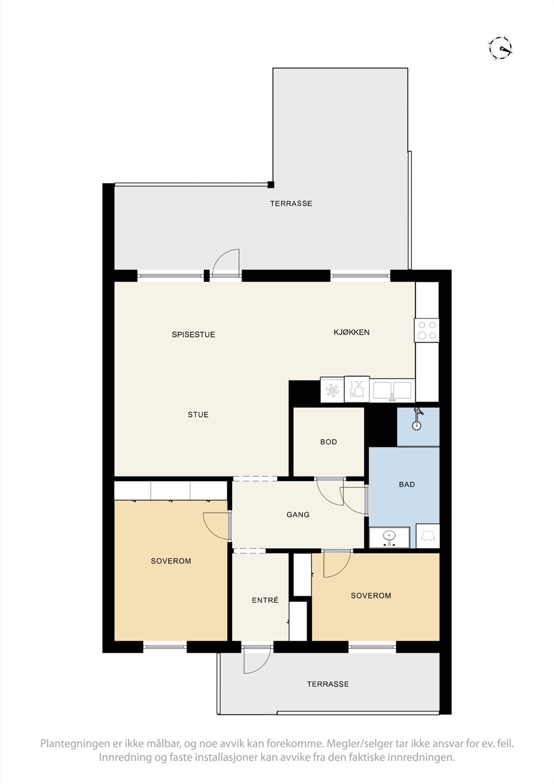 Plantegning. Galleribilde