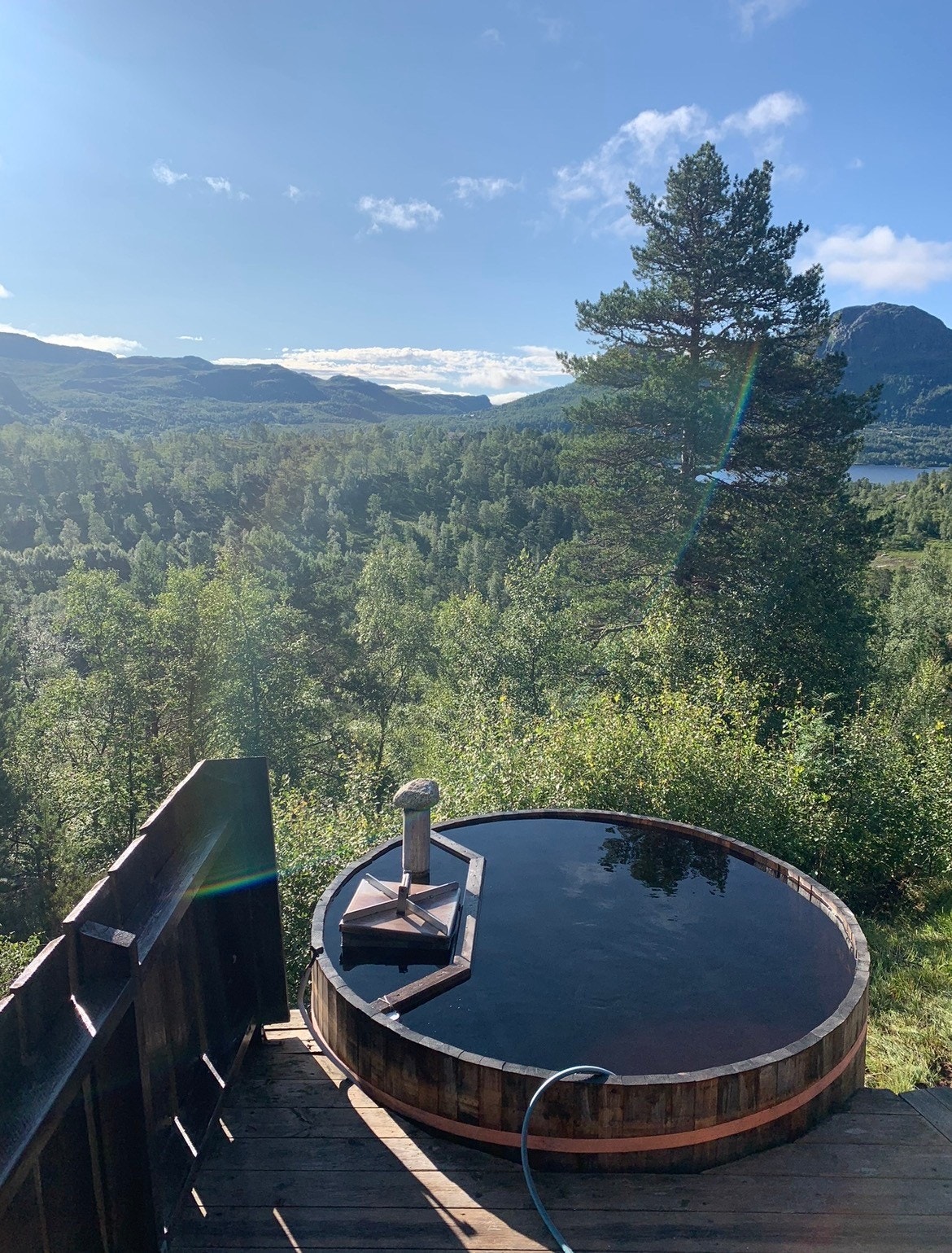 Selgers egne bilder: her av badestampen klar for bading. (noe oppgradring må gjøres på stamp før bruk.) Galleribilde