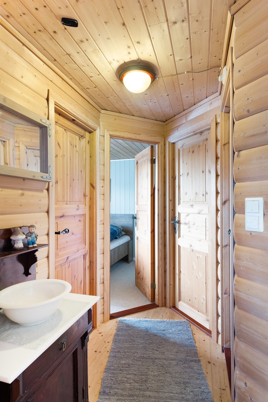 Gang mellom soverommene og bad. Galleribilde