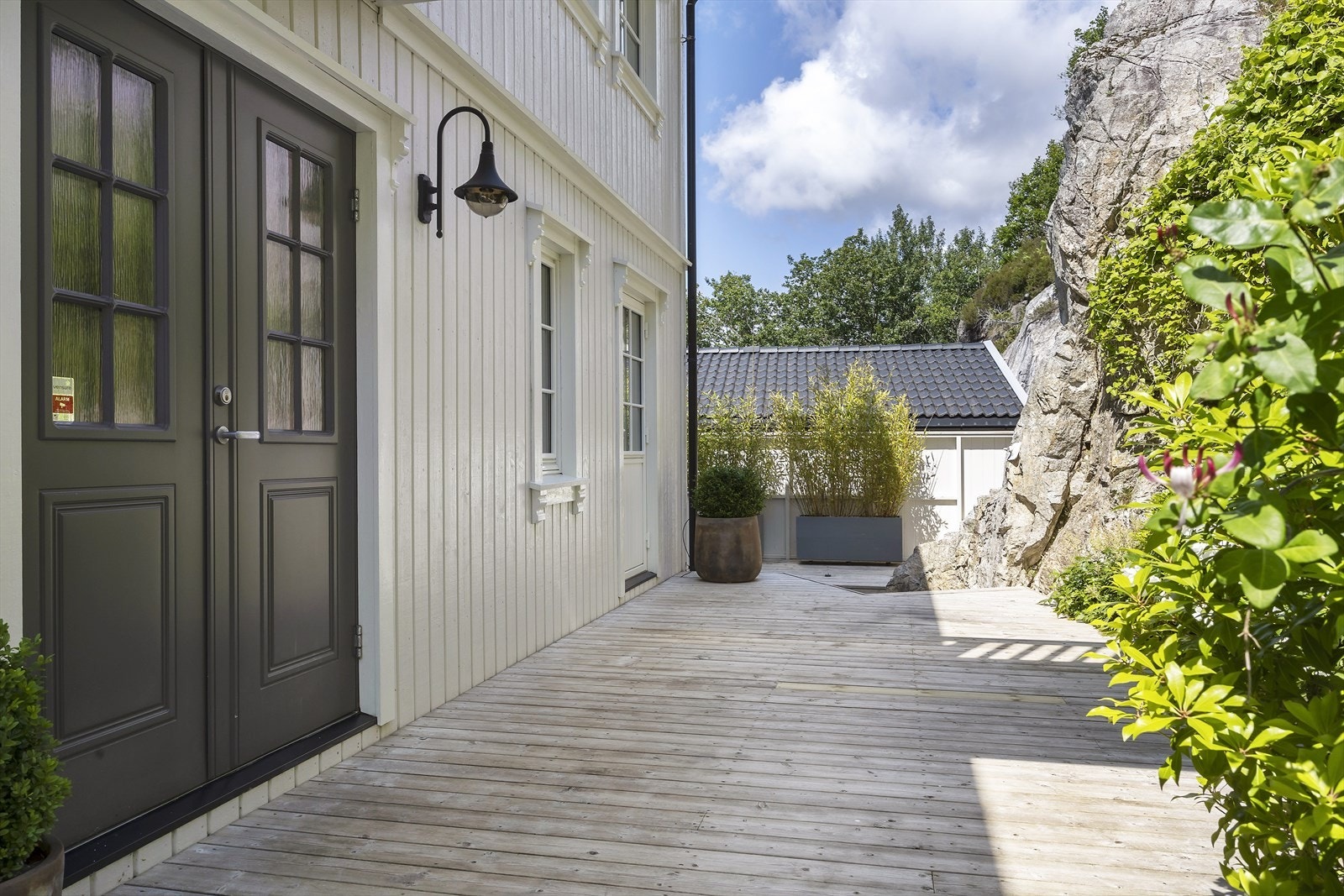 Koselig inngangsparti. Galleribilde