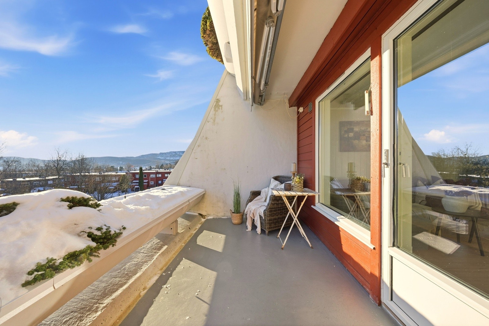 Her er det god plass til ønsket sittegruppe med plass til hele familien Galleribilde