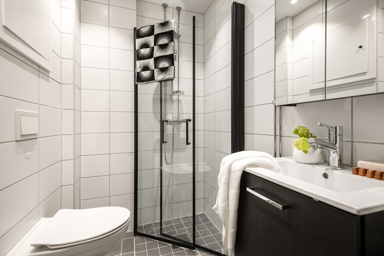 Pent flislagt bad fra 2023. Galleribilde