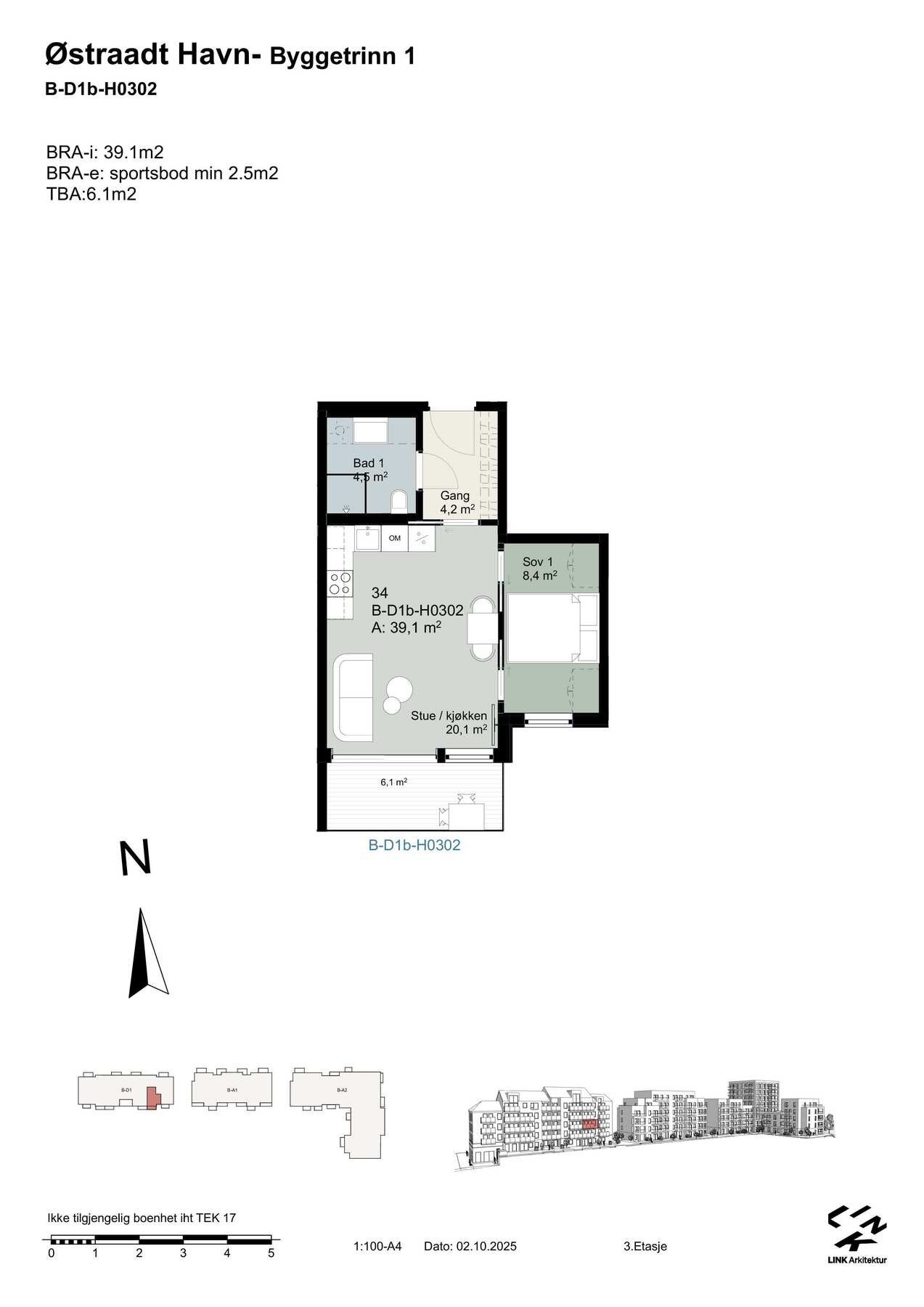 Salgstegning. Galleribilde