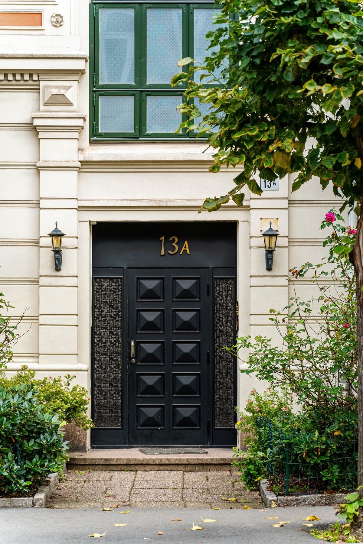 Hyggelig inngangsparti. Galleribilde