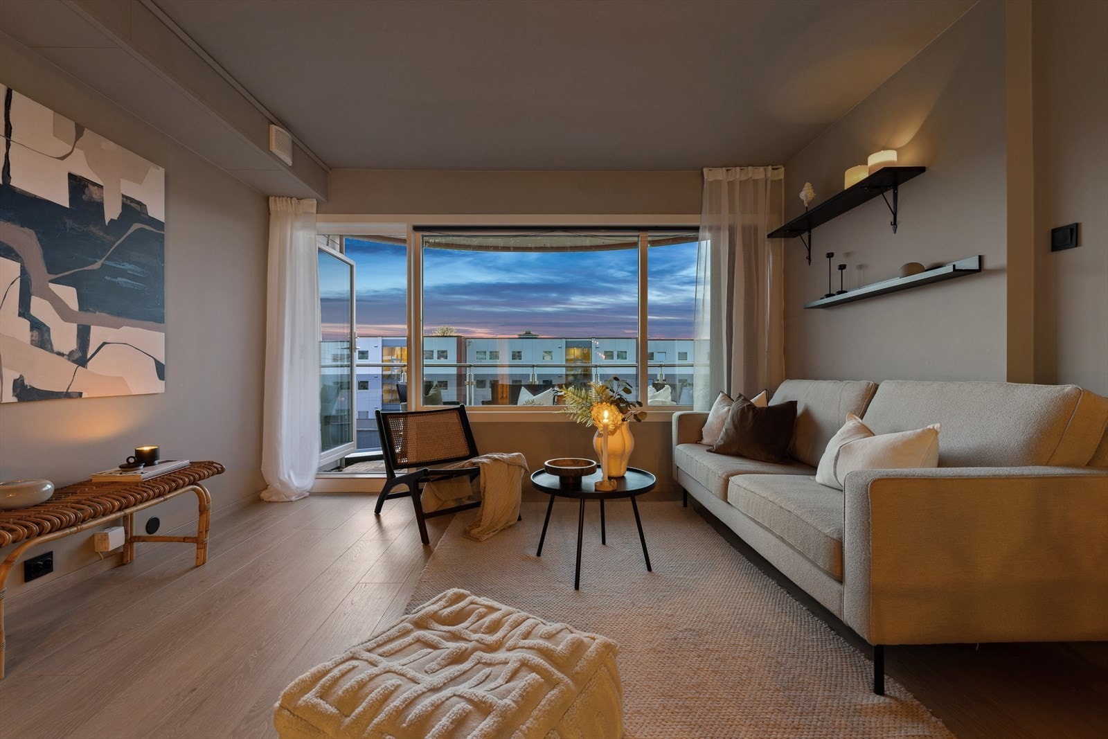 Her har man gode innredningsmuligheter med romslig stue. Galleribilde