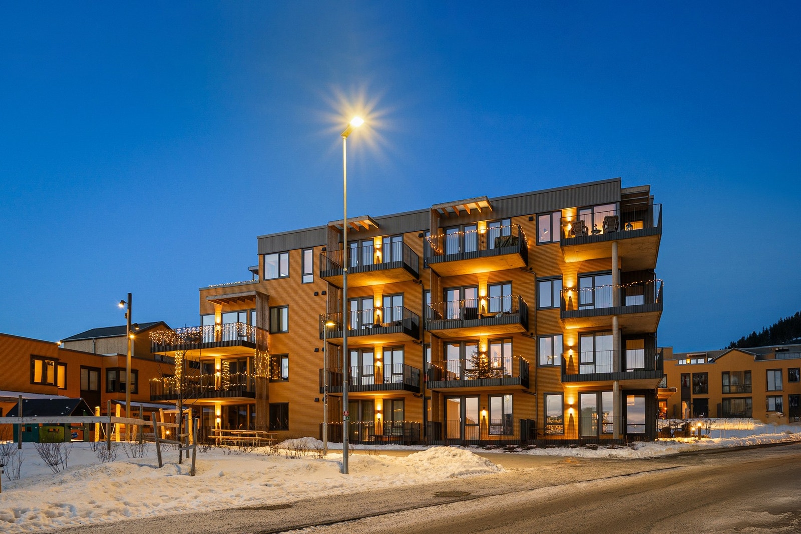 Fasade. Byggeår er 2024. Galleribilde