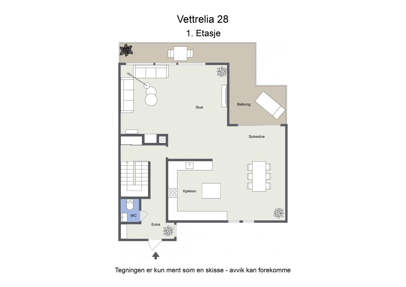 Vettrelia 28 - 2D - 1. Etasje - Letterhead Galleribilde