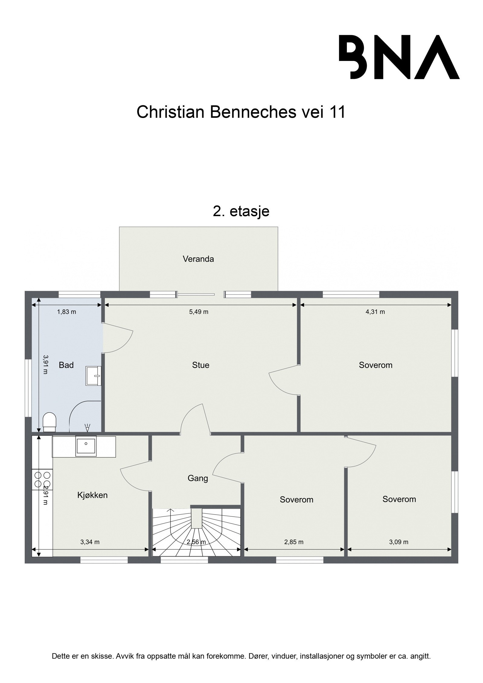 2. etasje Galleribilde