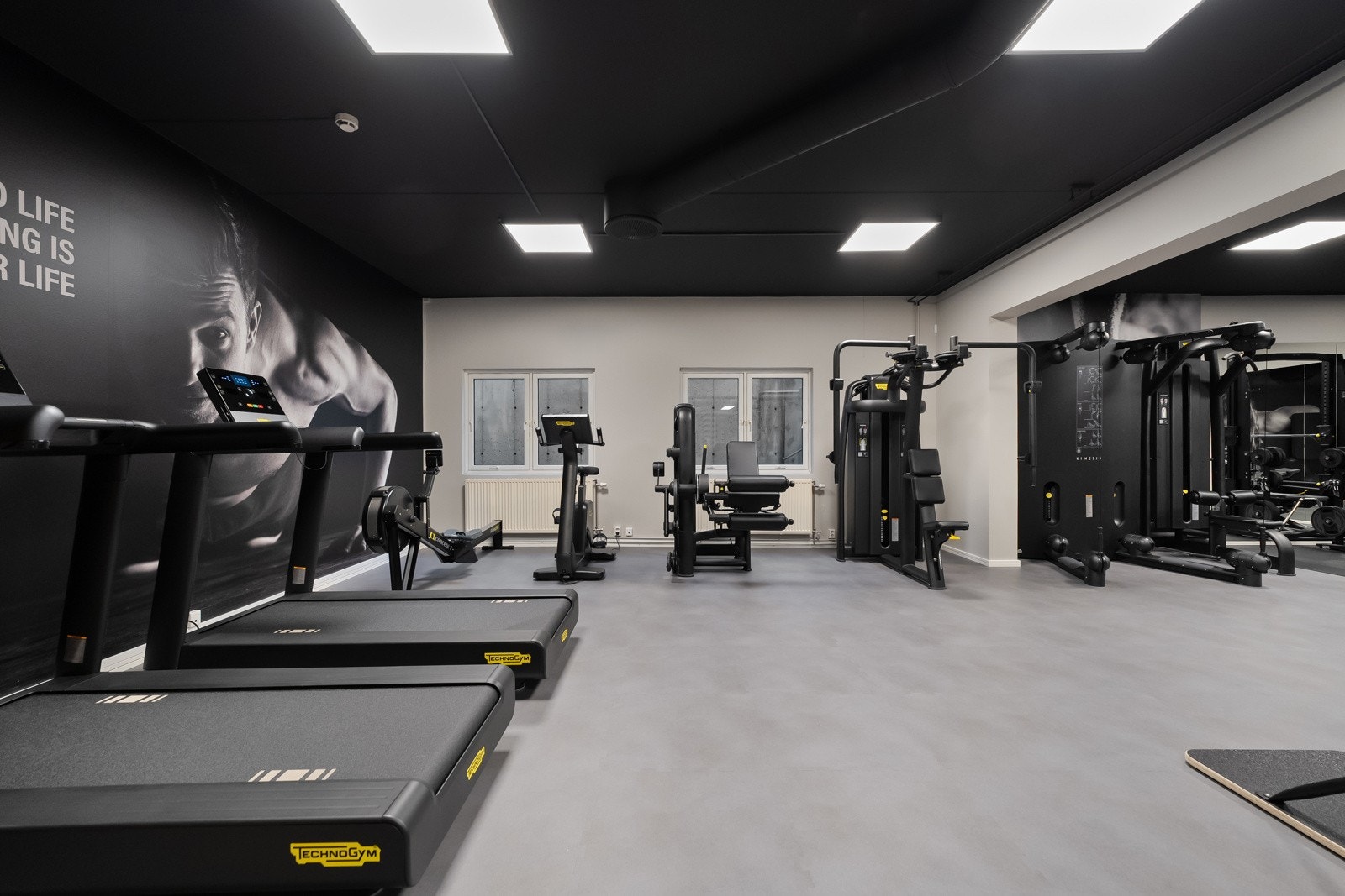 Bygget har eget treningsstudio Galleribilde