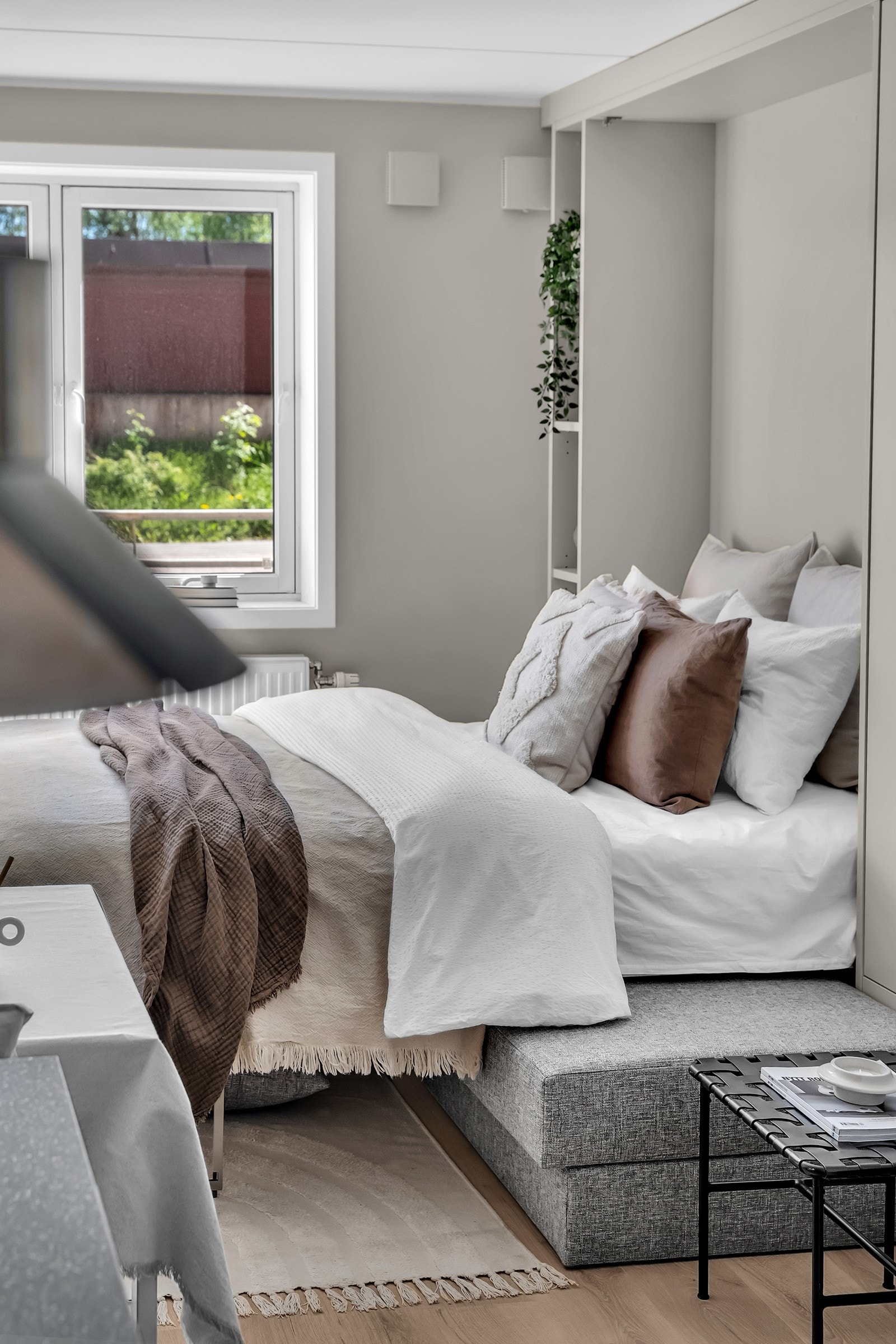 Seng på natten Galleribilde