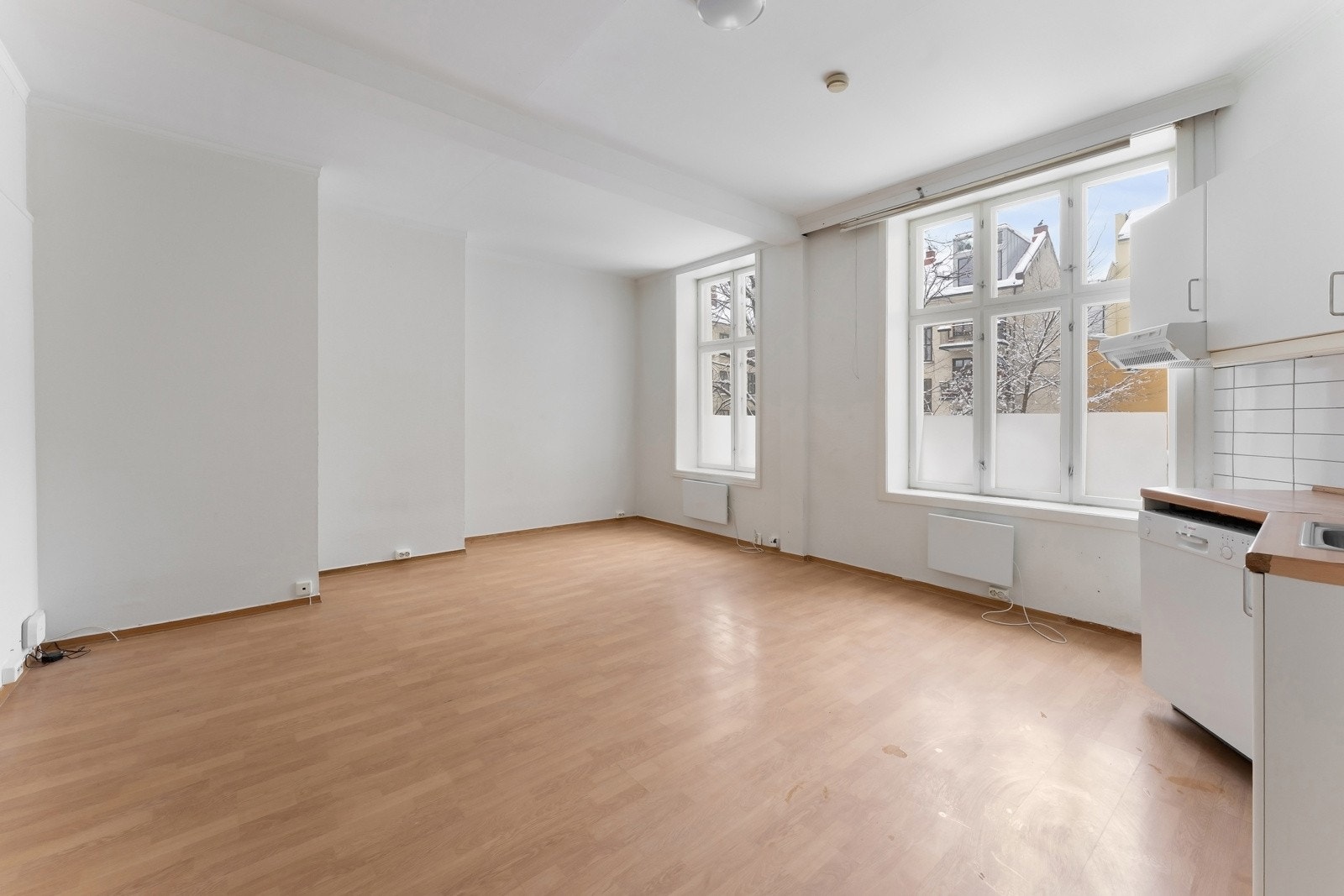 Boligen har behov for modernisering, men byr på et solid utgangspunkt og en god planløsning Galleribilde