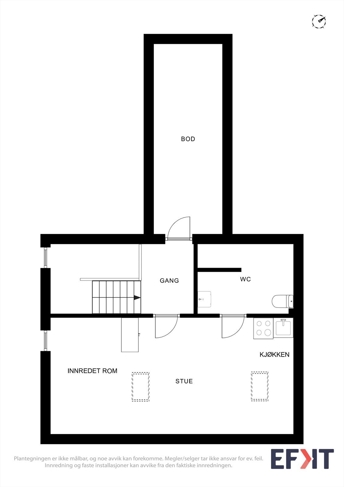 Plantegninger 2.etasje Galleribilde