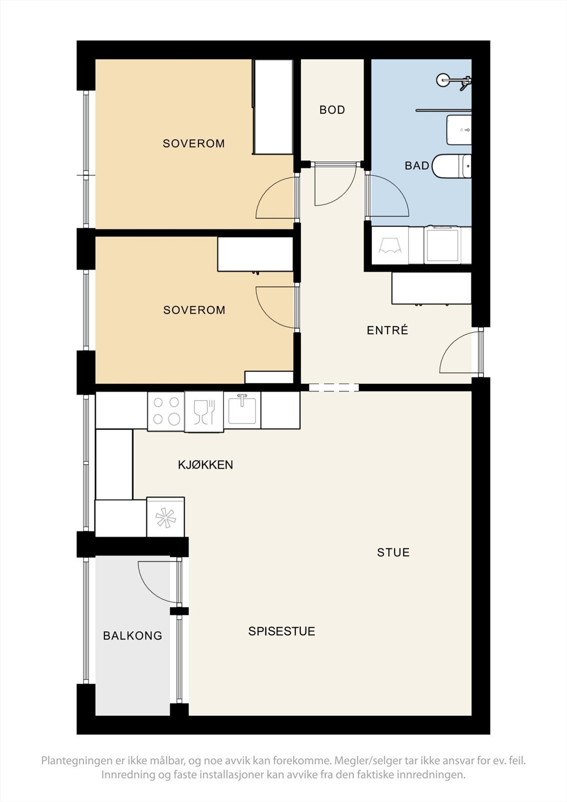 Plantegning. Galleribilde