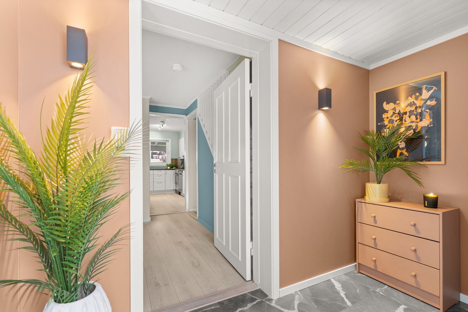 Velkommen inn til hyggelig visning! Galleribilde