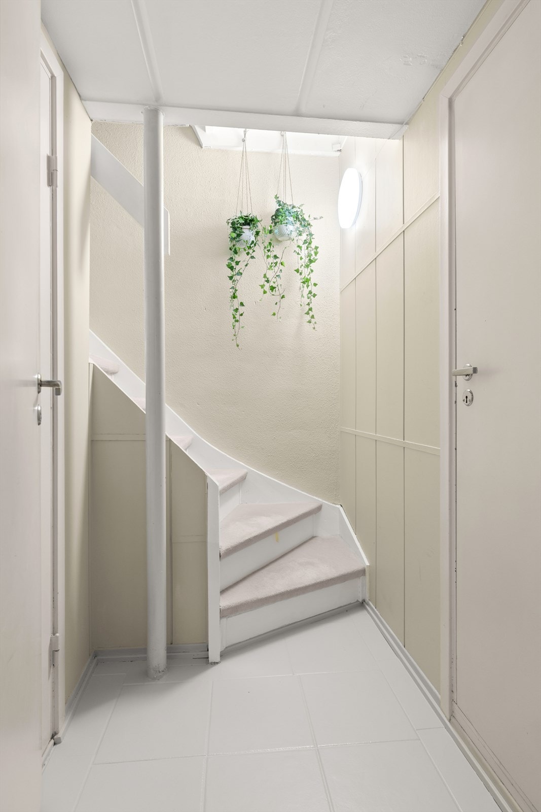 Tilgang til tre lagringsrom i kjeller. Galleribilde