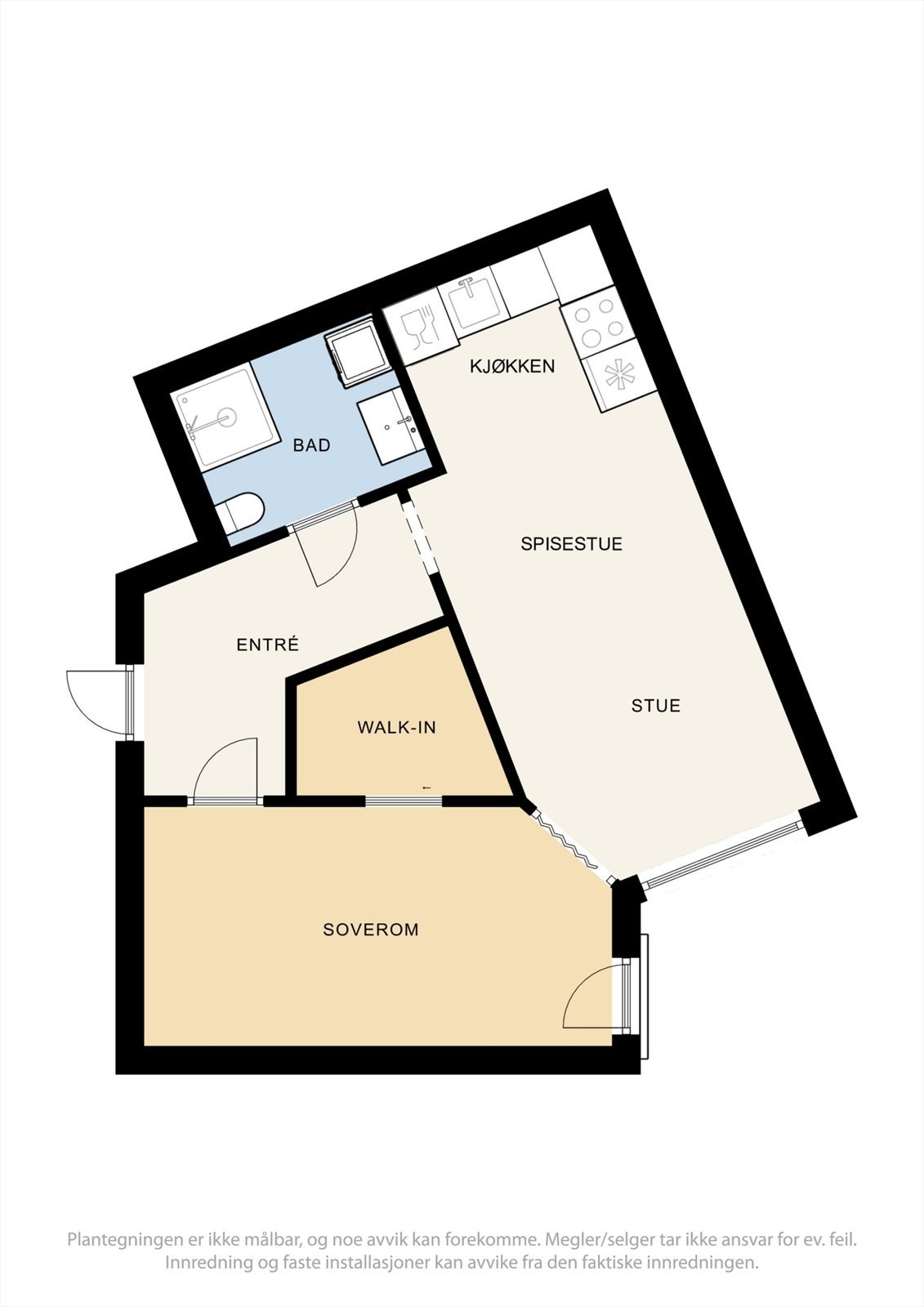 Plantegning. Galleribilde