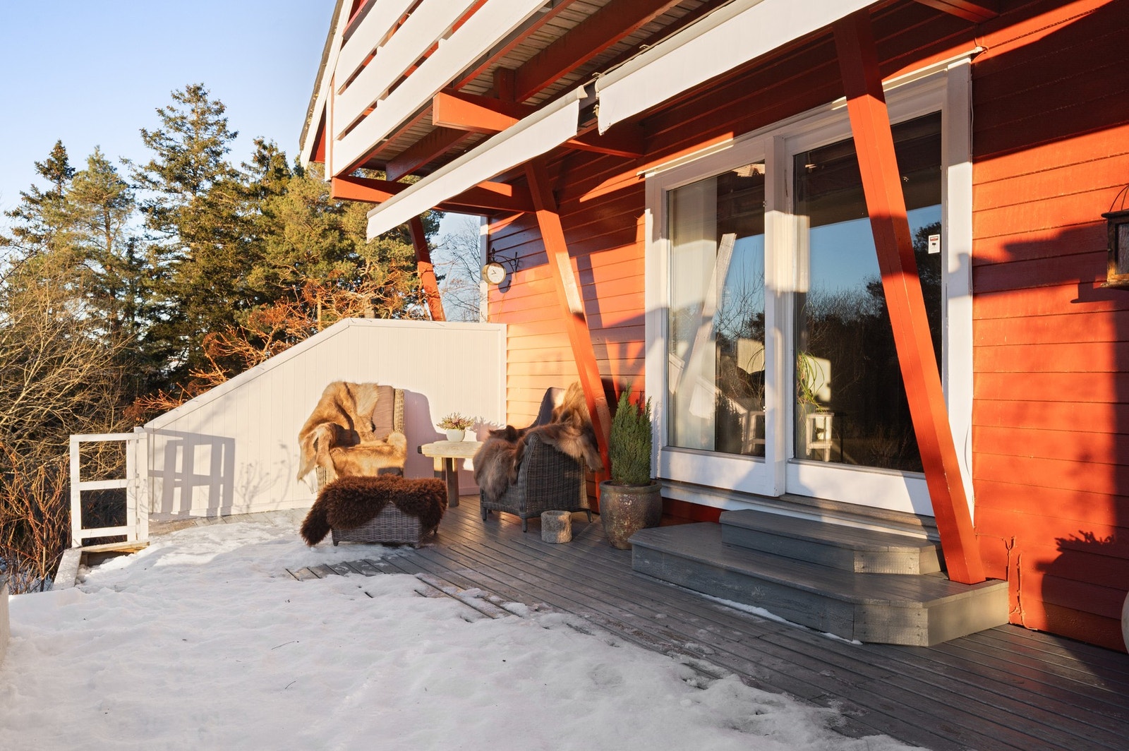 Hit kan man invitere venner og familie på hyggelige sammenkomster. Galleribilde