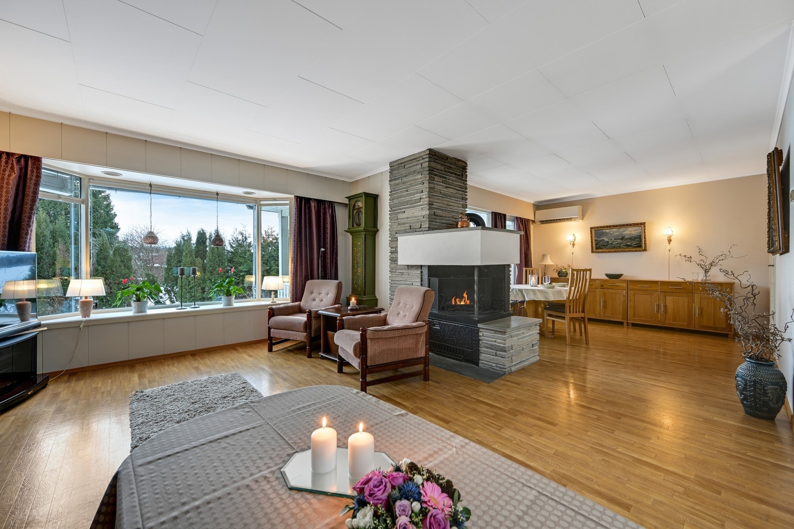 Oversiktsbilde stue Galleribilde