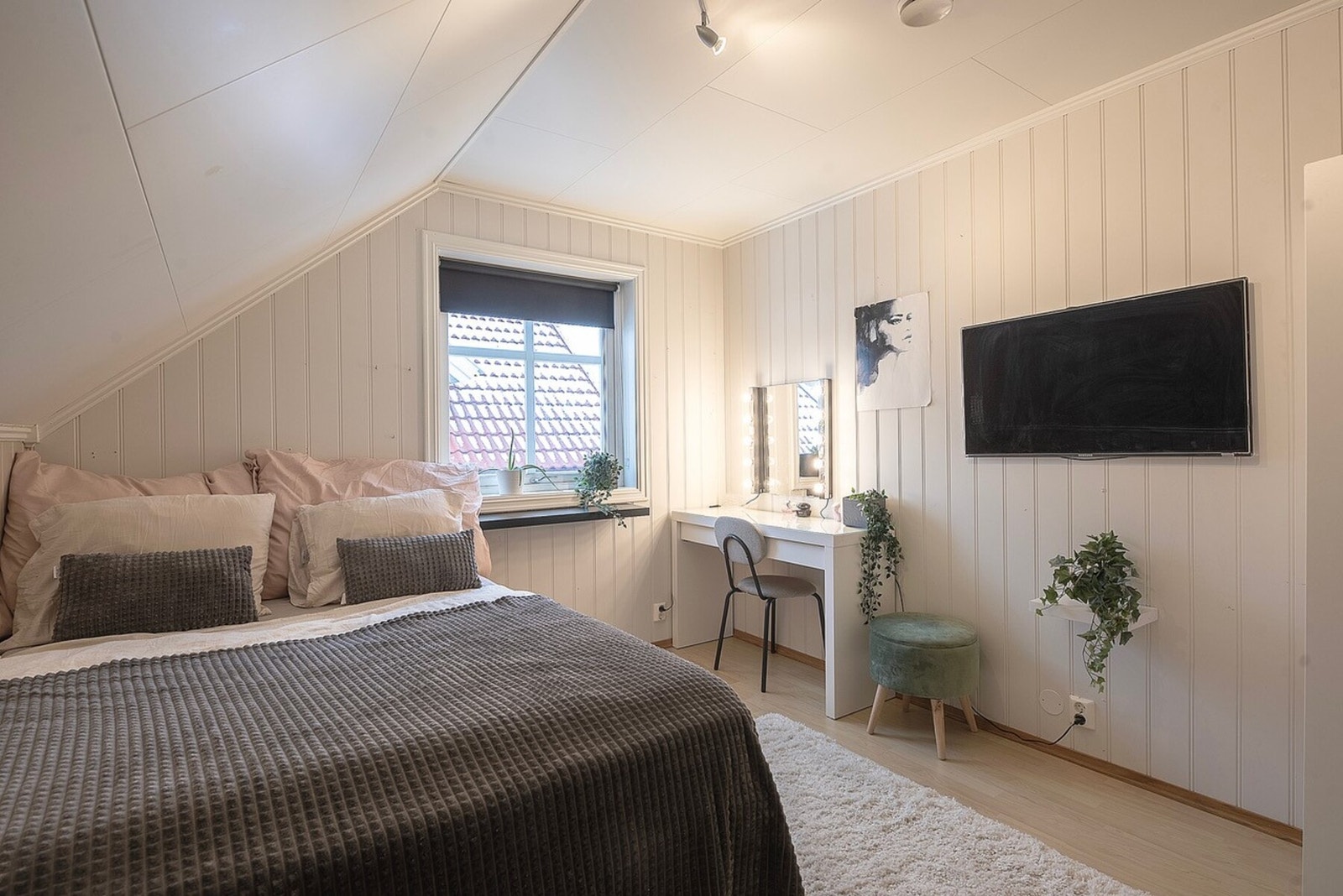 Lyse og nøytrale farger gjør det enkelt å tilføye sin egen stil og personlige preg Galleribilde