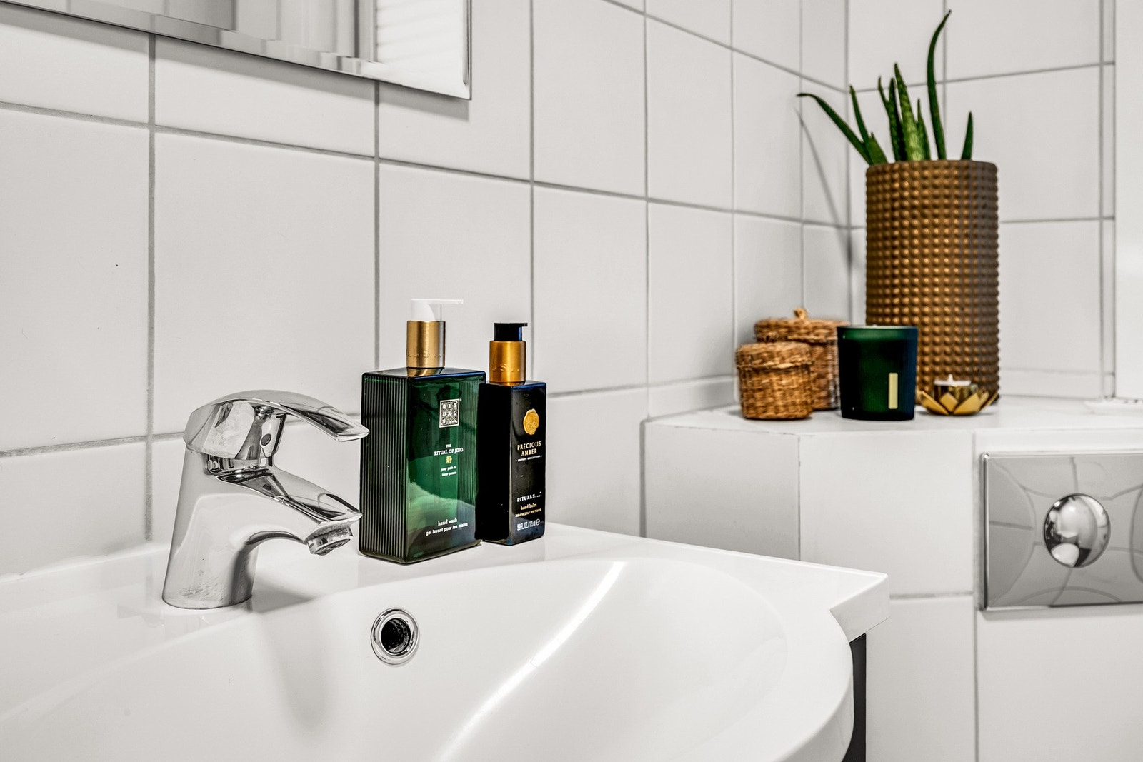 Detaljbildet - bad. Galleribilde