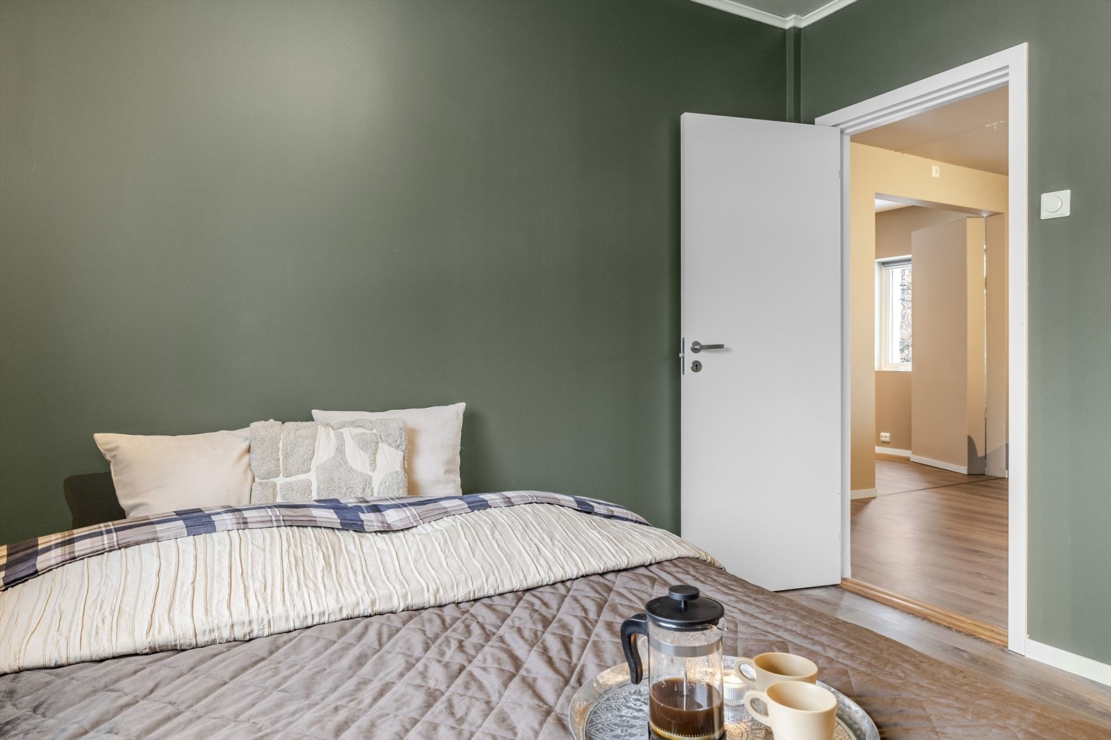 Dette er leilighetens andre soverom. Galleribilde