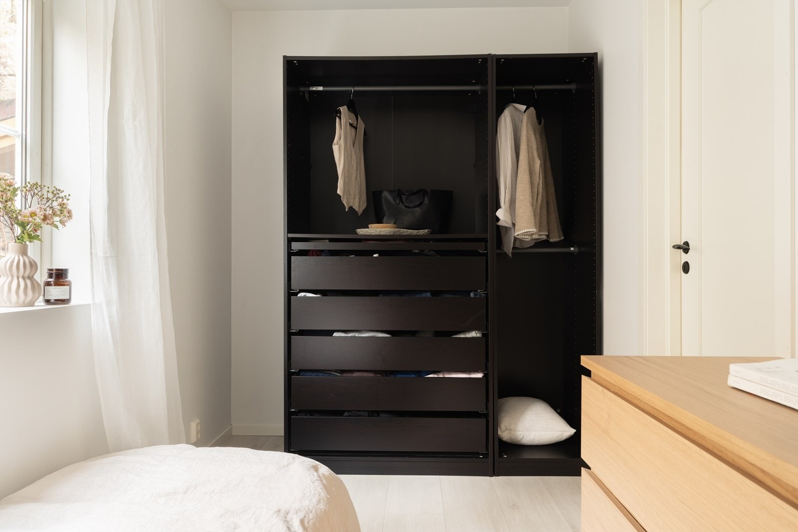 Leiligheten har to soverom Galleribilde