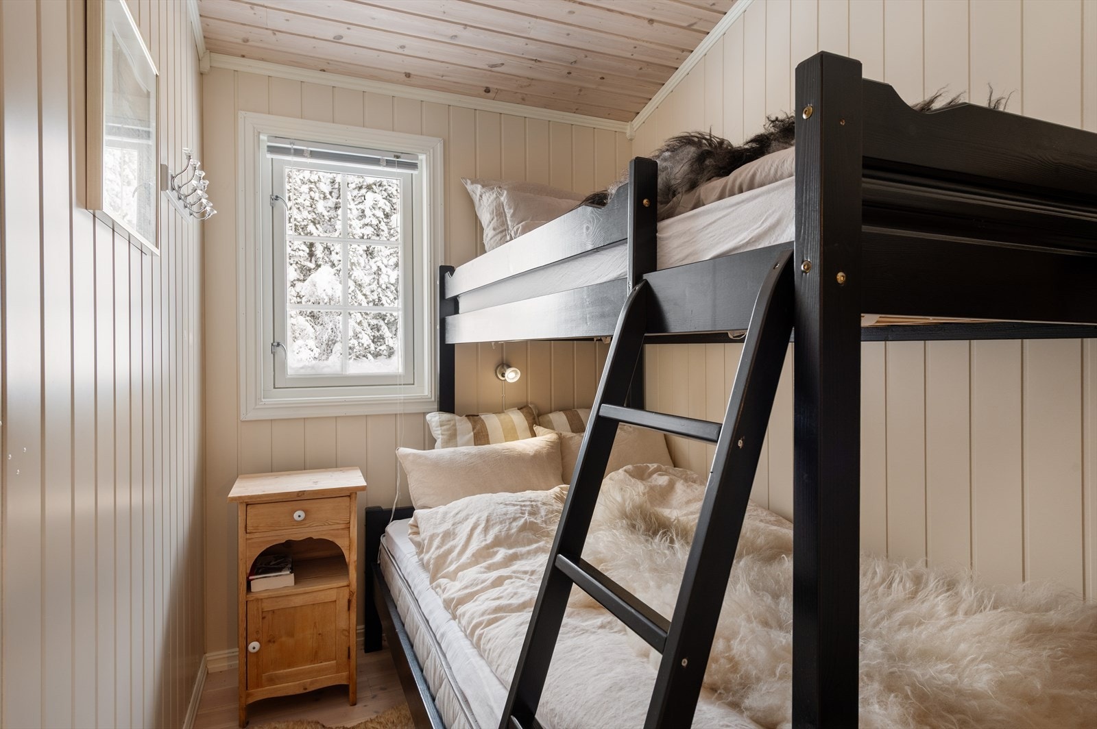 Soverom med plass til køyeseng. Galleribilde