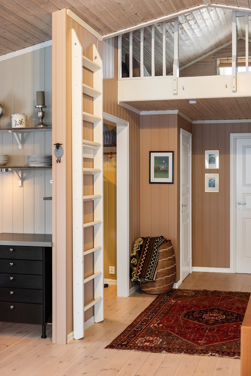 Stige til hems. Galleribilde