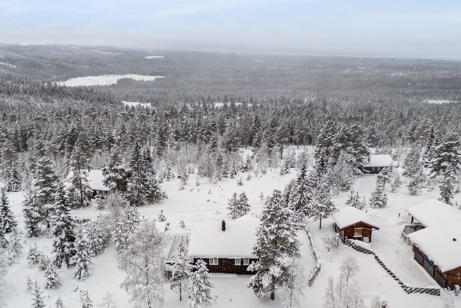 Nærhet til tur- og rekreasjonsmuligheter. Galleribilde