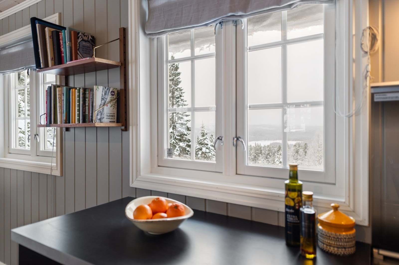 Utsyn fra kjøkkenbenken. Galleribilde