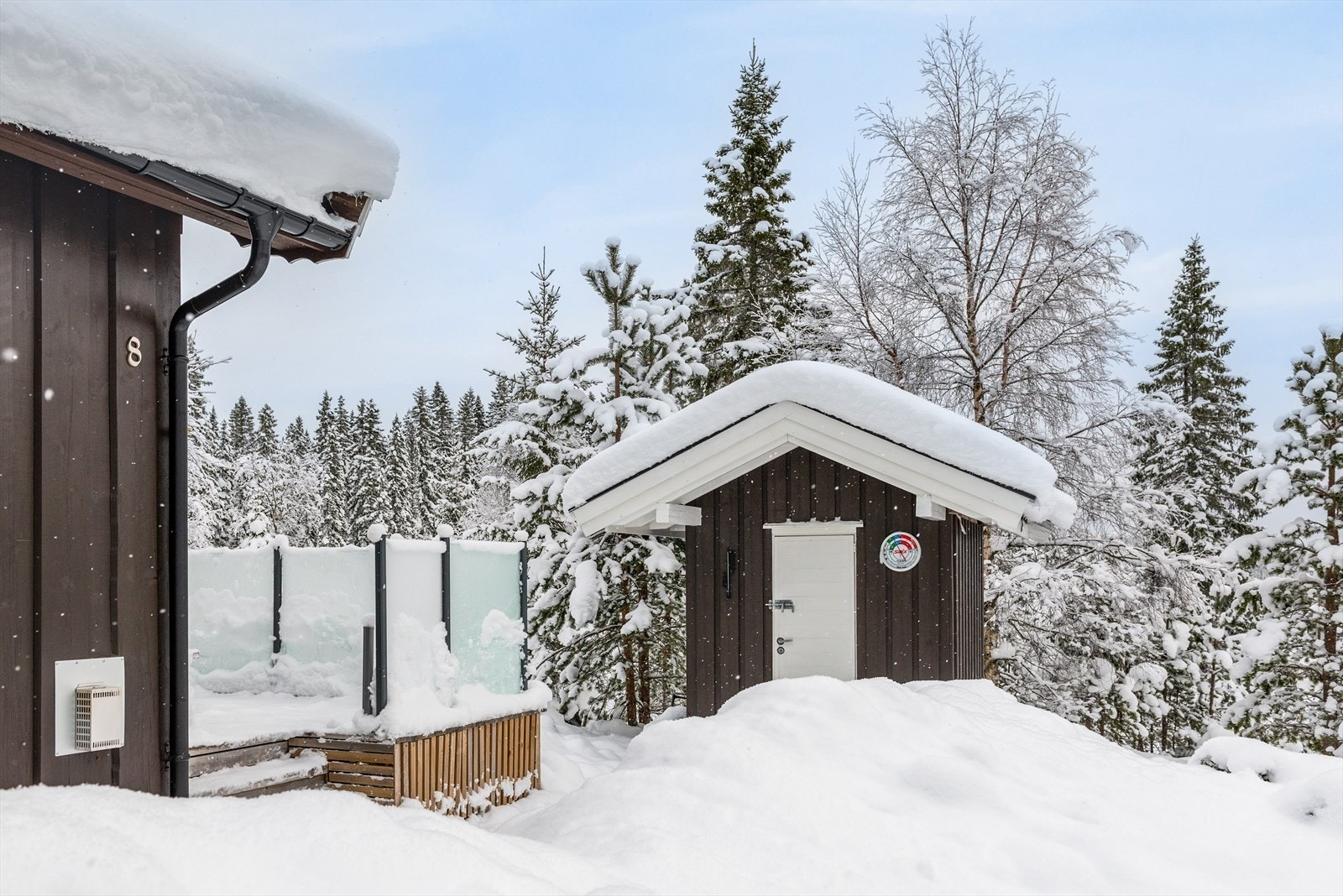 Bod på eiendommen. Galleribilde