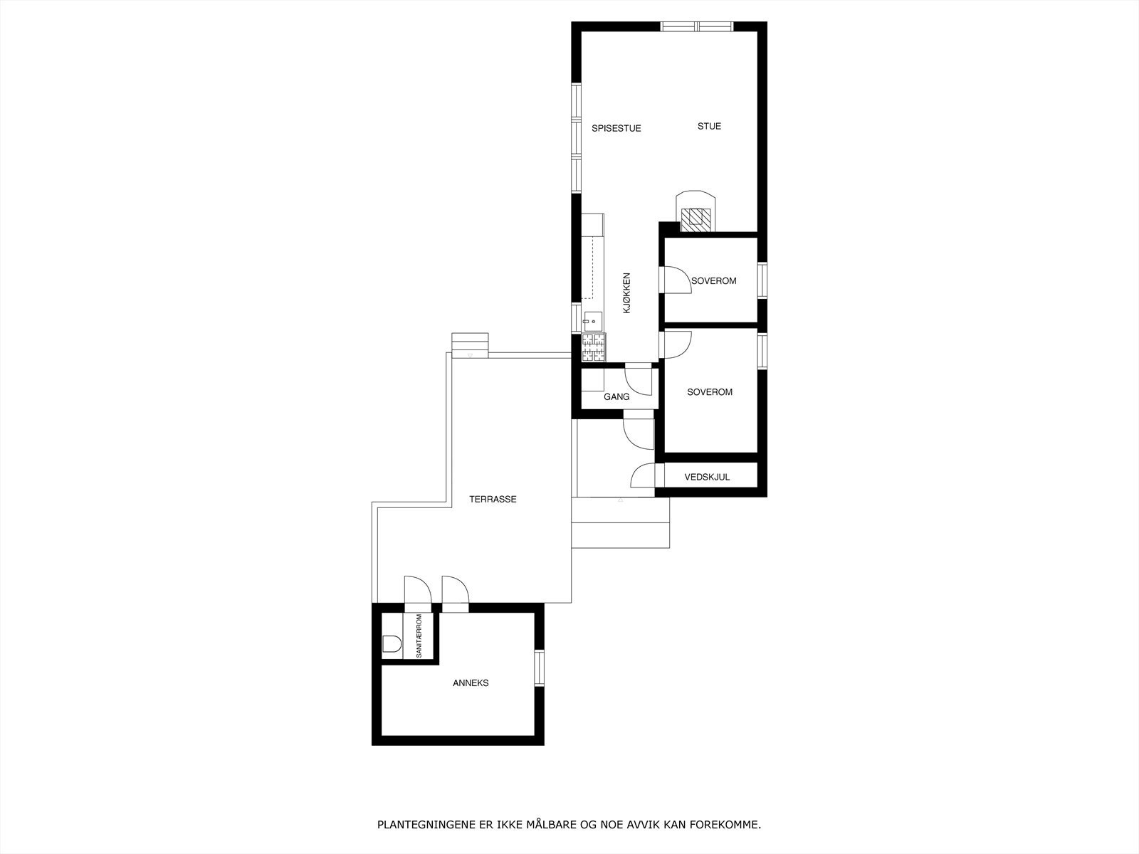 Plantegning. Galleribilde