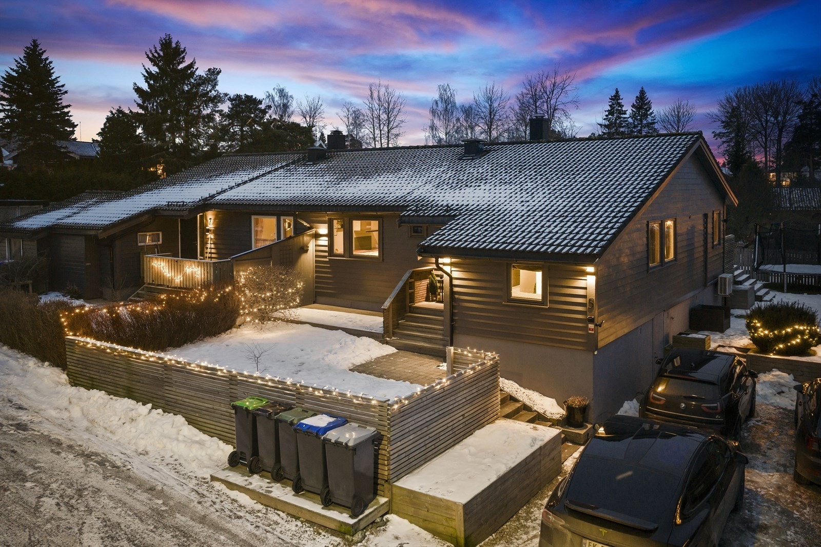 Vert.delt 2 mannsbolig - alt på en flate! Nærhet til skog og natur rett utenfor døren. Galleribilde