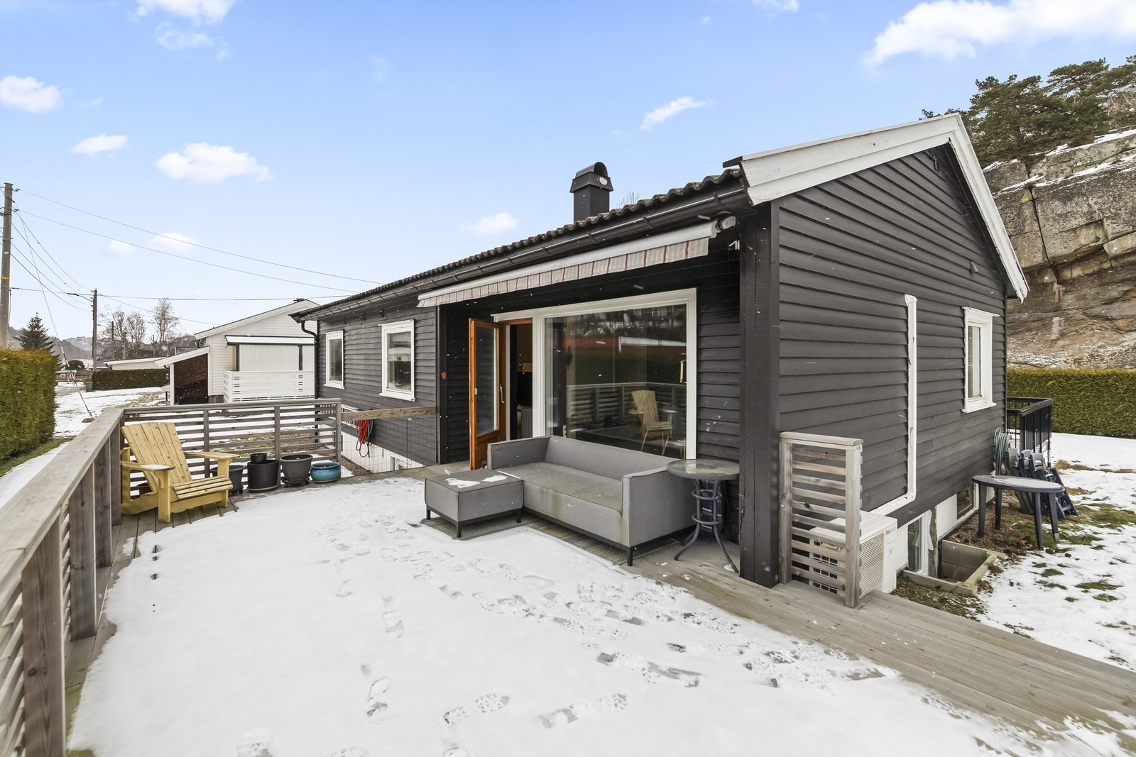 28kvm med terrasse. Galleribilde