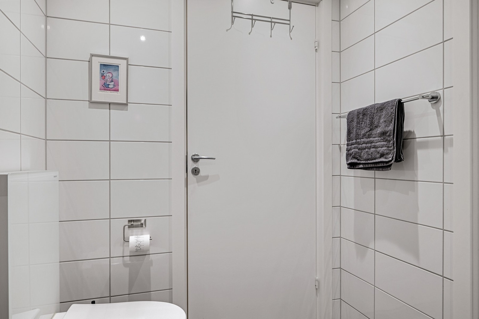 Adkomst til eget vaskerom/bod fra badet. Galleribilde