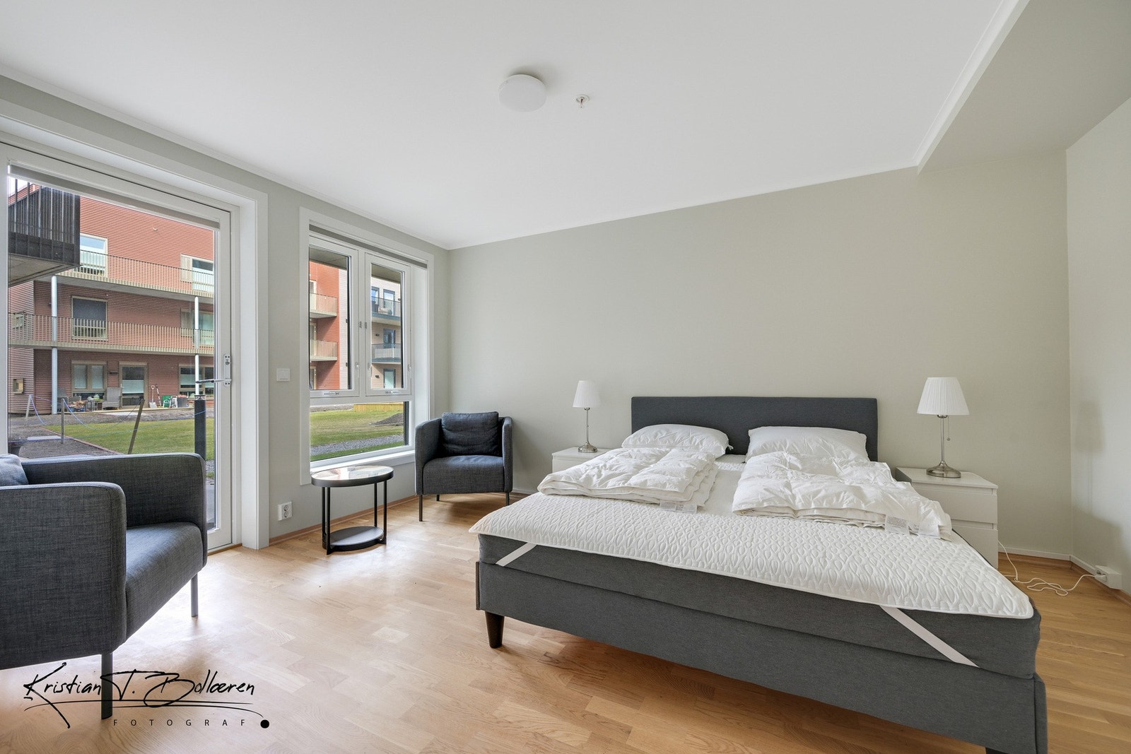 Det er egen gjestehybel som kan leies ved behov Galleribilde