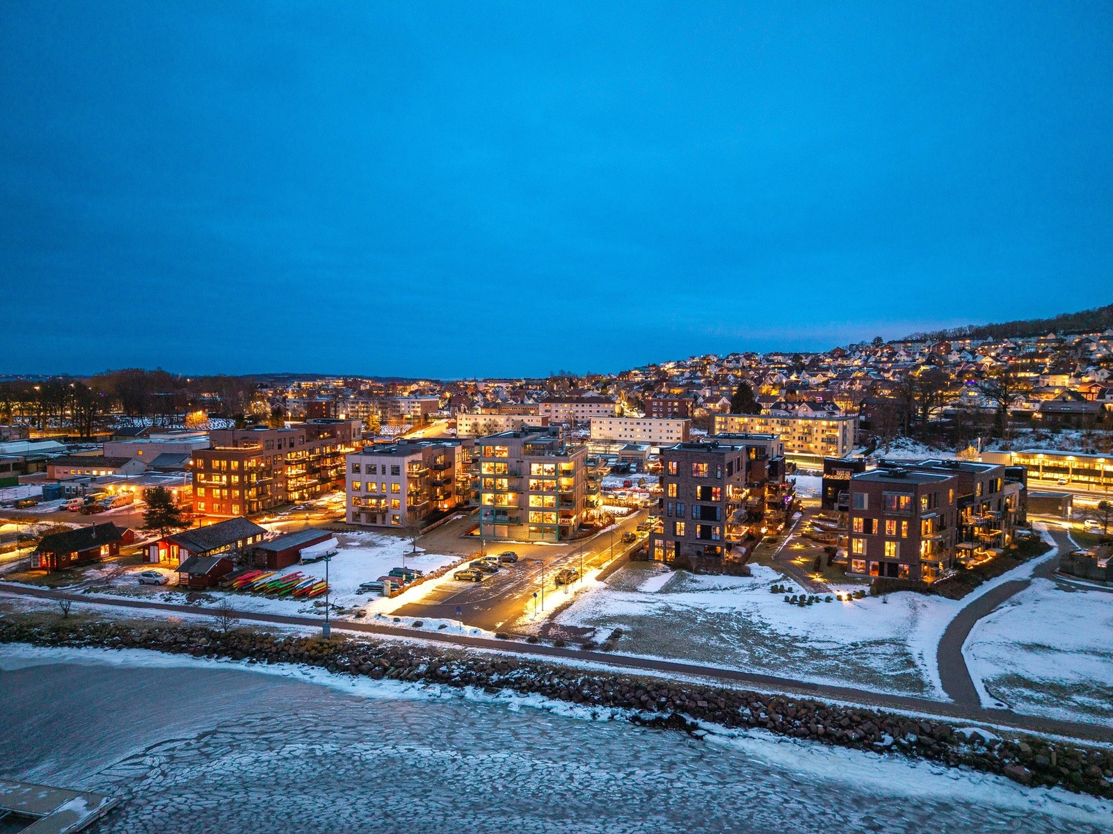 Forvandlingen av området skjer i tråd med kommunens spennende og gode planer. Galleribilde