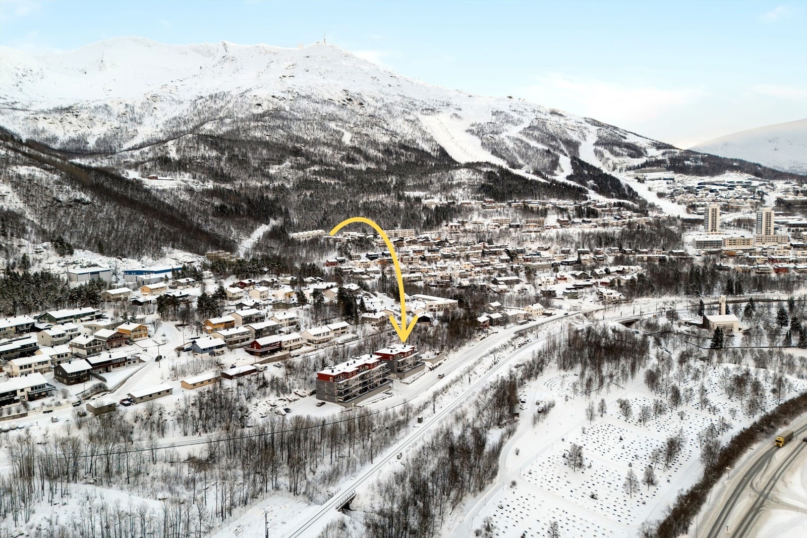 Her har du ei leilighet i et attraktivt område! Galleribilde