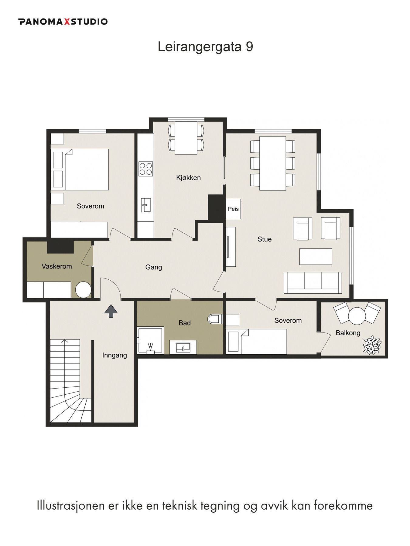 Plantegning. Galleribilde