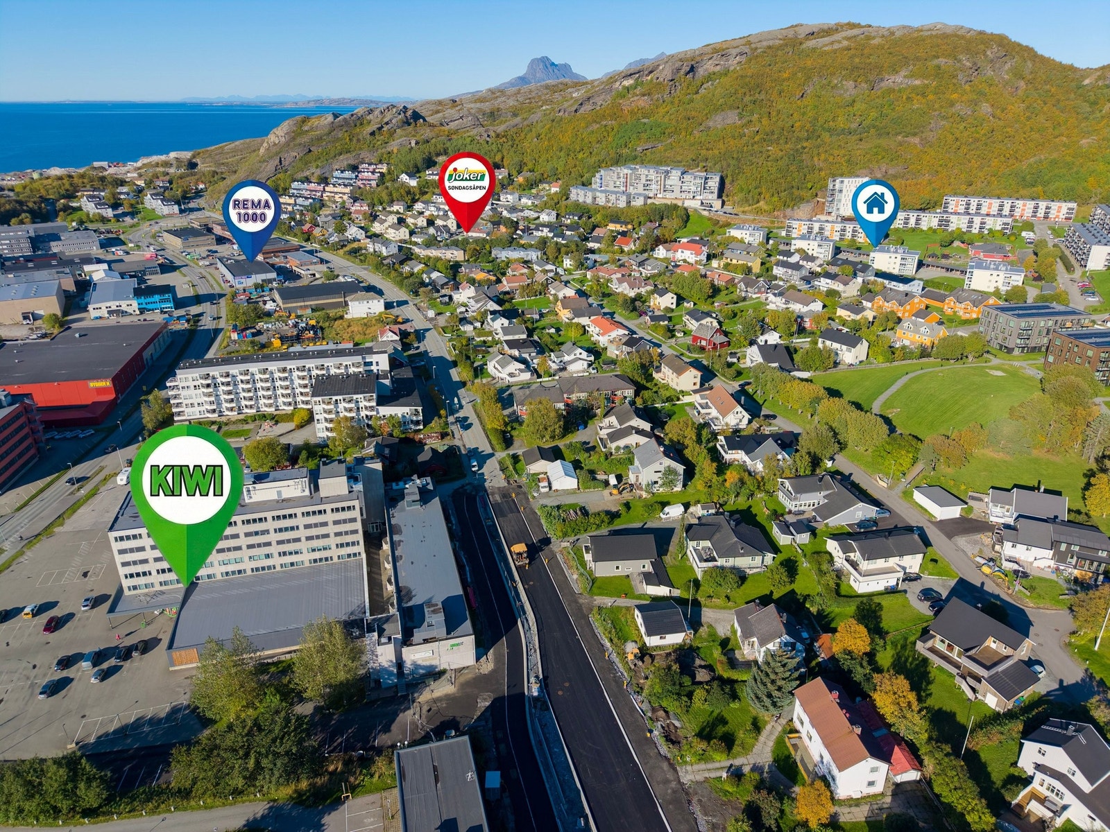 Søndagsåpen Joker i nabolaget. Galleribilde