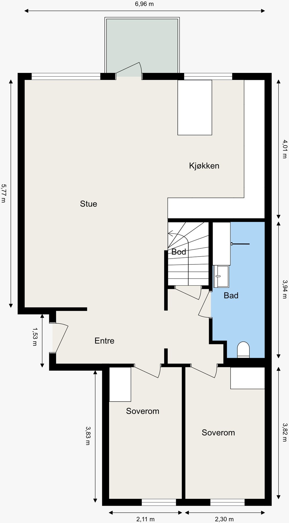 3. Etasje Galleribilde