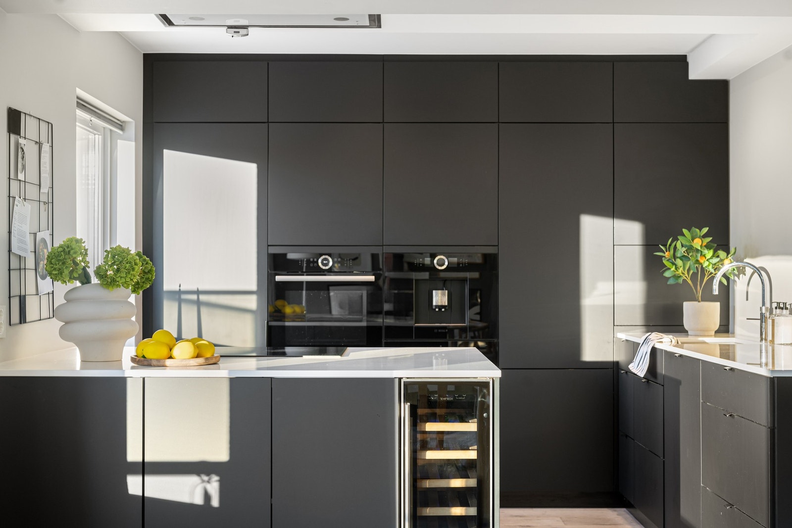 Koketopp med integrert vifte Galleribilde