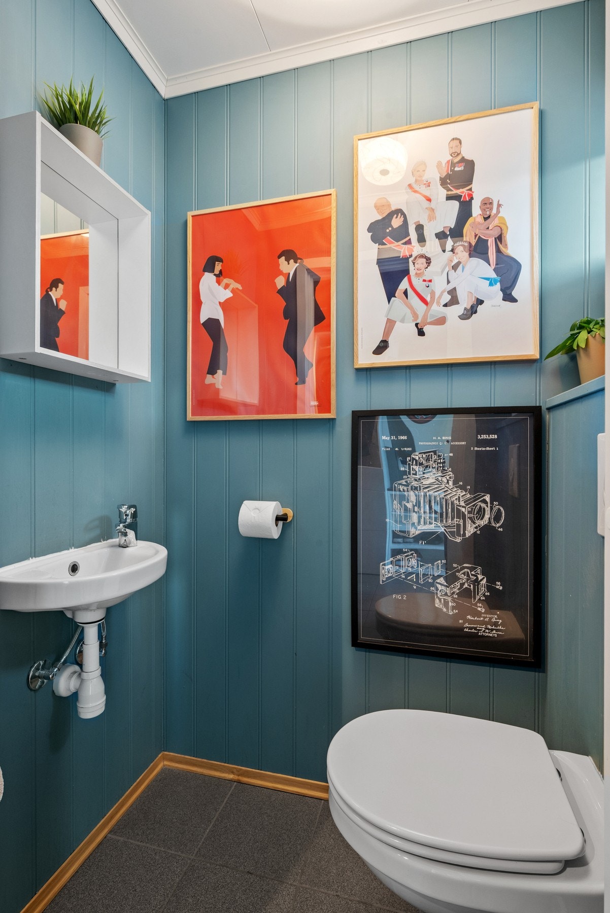 Toalettrom i 1.etg på 1,5 kvm. Galleribilde