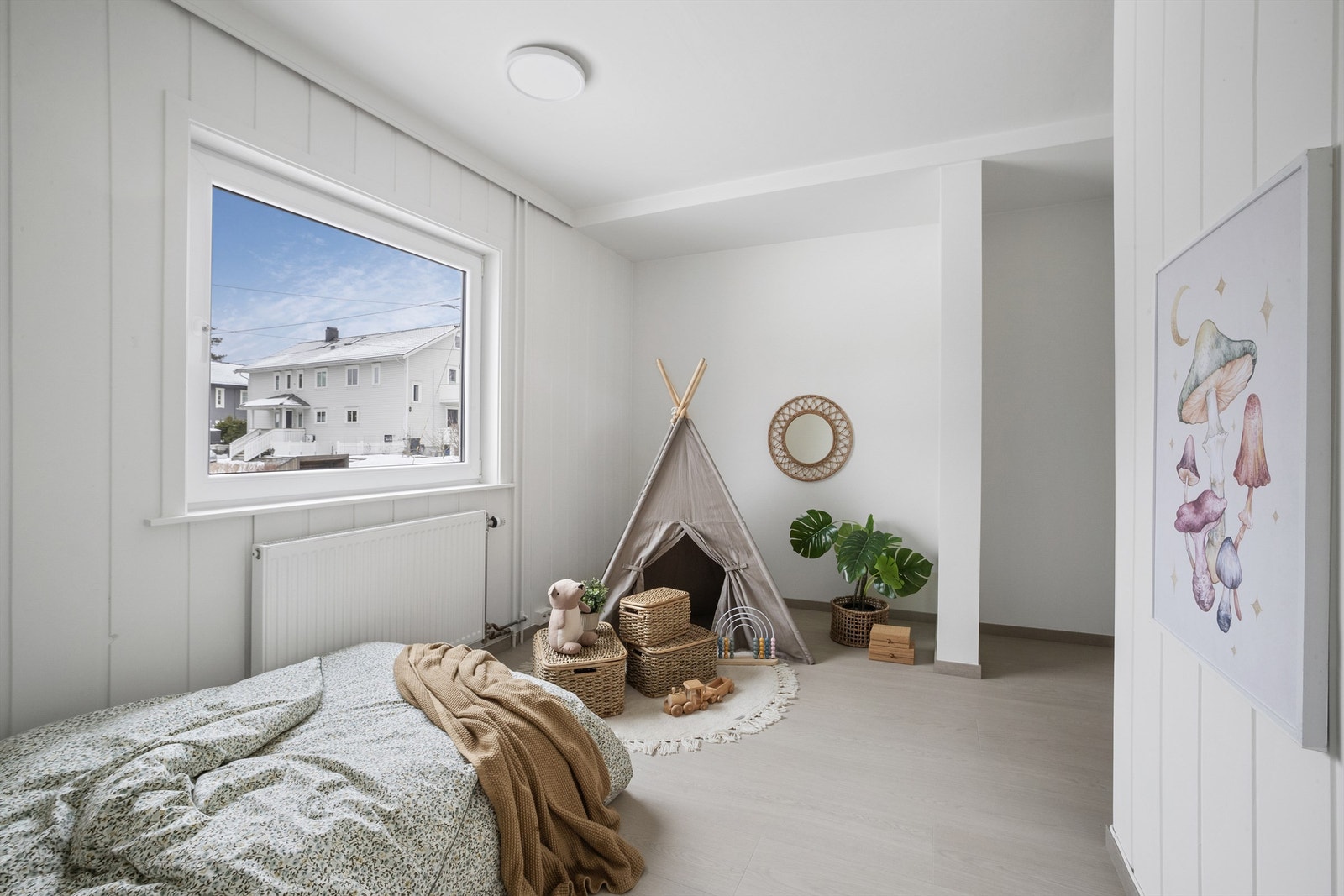 Her er det også god plass til garderobeskap. Galleribilde