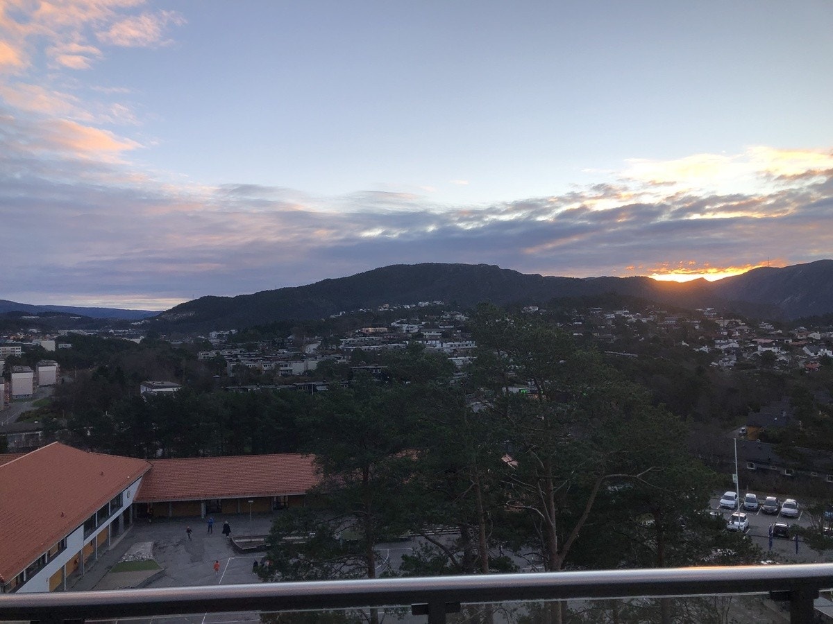 Utsikt fra stue mor øst Galleribilde