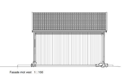 (Mulig) Fasade vest Galleribilde