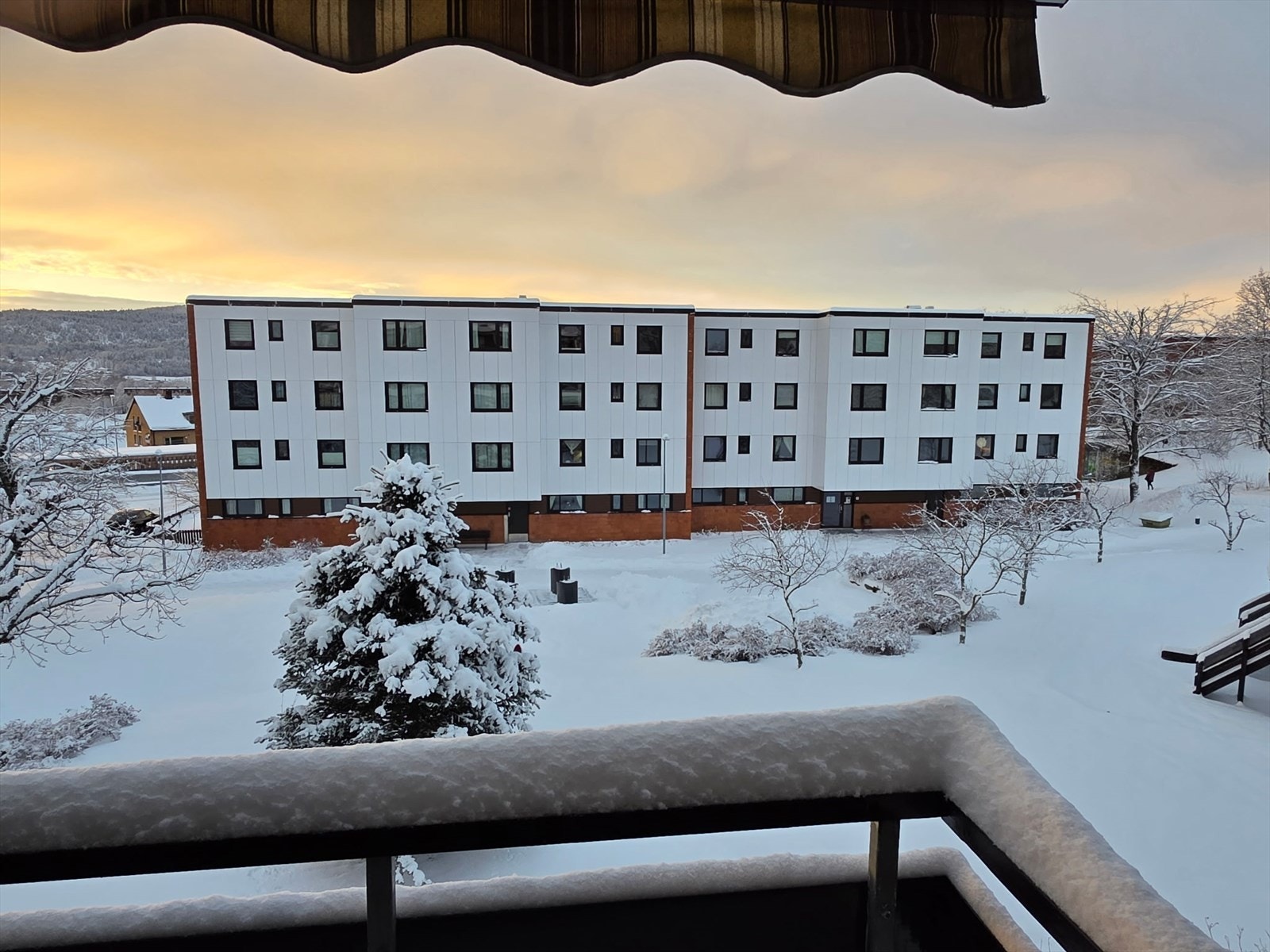 Vendt mot stille og rolige omgivelser Galleribilde