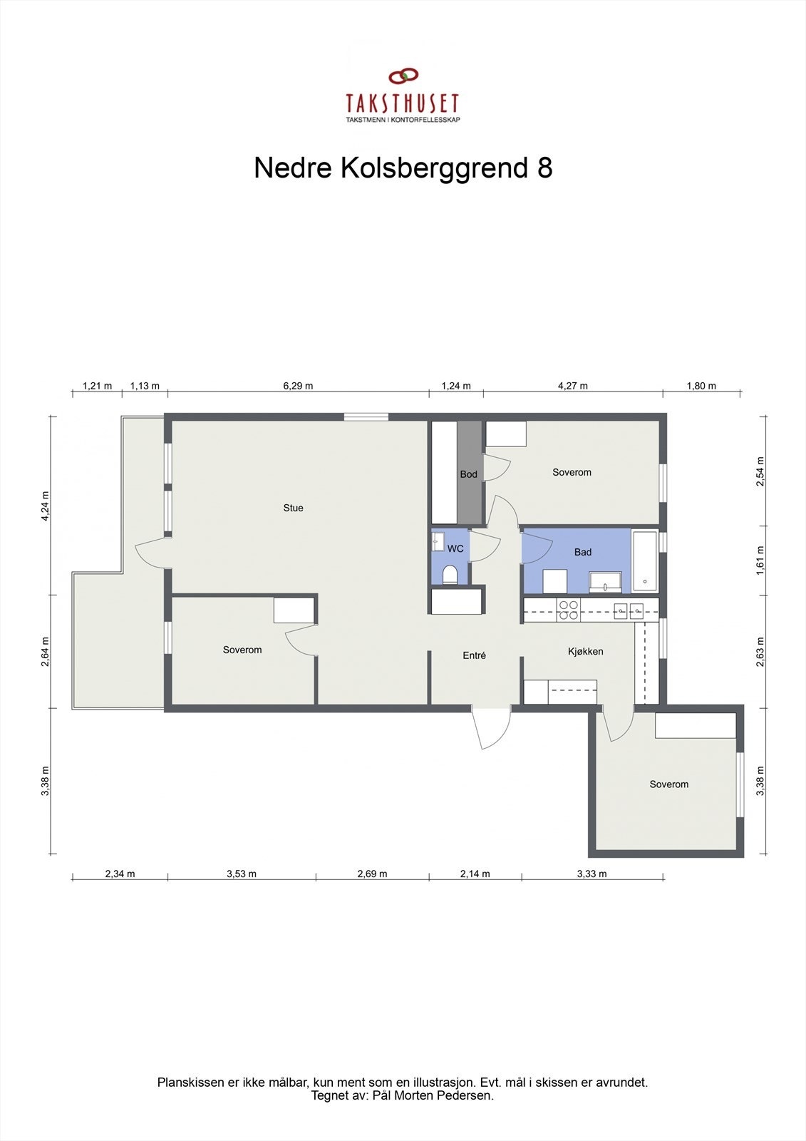 Plantegning Galleribilde